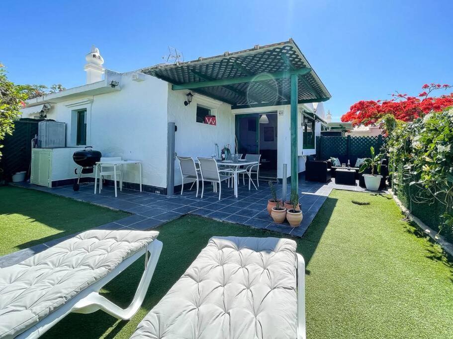 Cozy & Modern Bungalow W/Private Garden Bbq+Wifi Maspalomas  Exterior foto